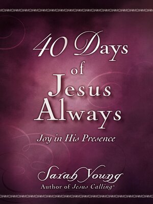 cover image of 40 Days of Jesus Always